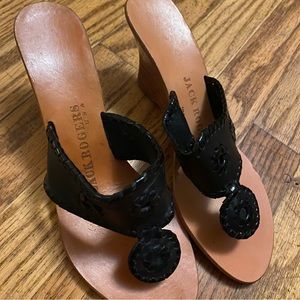Jack Rogers wedge sandals, size 7